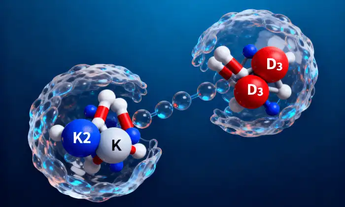 Liposomal vitamin K2+D3