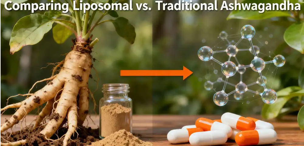 Comparing Liposomal vs. Traditional Ashwagandha Comparing Liposomal vs. Traditional Ashwagandha