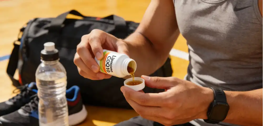 Liposomal CoQ10 application