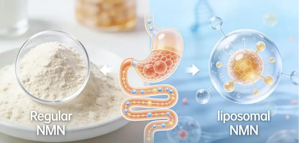 Why pick liposomal NMN powder instead of NMN powder that isn't liposomal