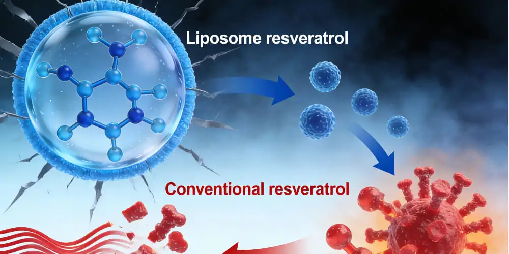Liposomal vs. Conventional Resveratrol Forms